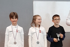 Podium Poussins